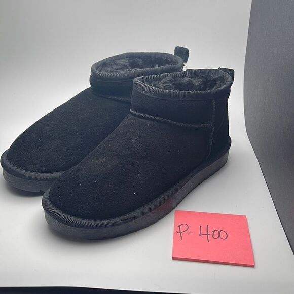 CUSHIONAIRE Women's pull on boot +Memory Foam 7 BLACK - Picture 3 of 7